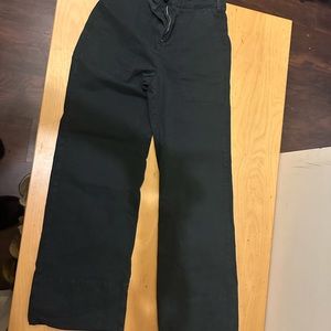ANTHROPOLOGIE Black Trousers. Size 10